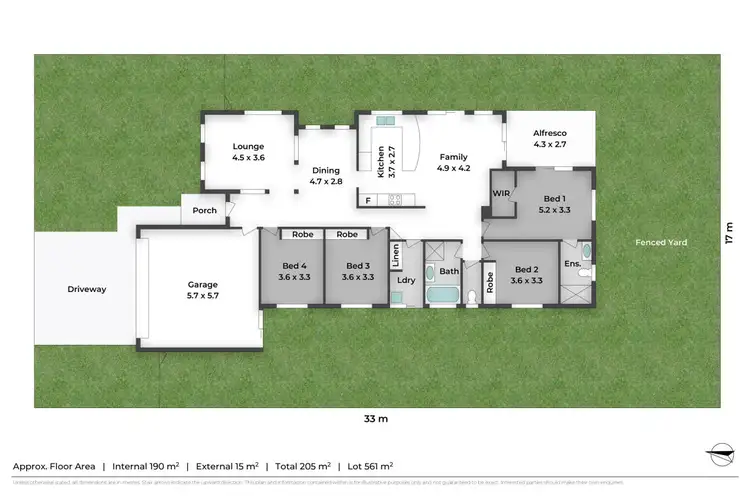Floorplan of Homely house listing, 3 Lake Cooloola Court, Logan Reserve QLD 4133