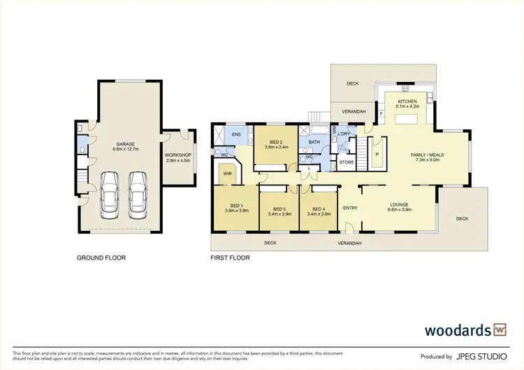 Floorplan of Homely house listing, 29 Wyralla Crescent, Gisborne VIC 3437