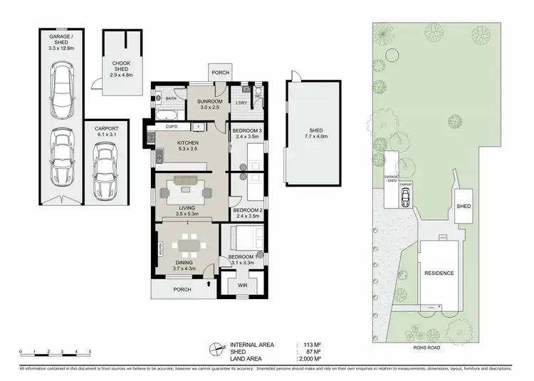 Floorplan of Homely house listing, 96a Rohs Road, East Bendigo VIC 3550