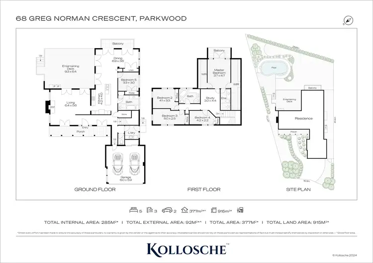 Floorplan of Homely house listing, 68 Greg Norman Crescent, Parkwood QLD 4214