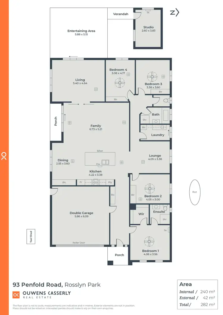 Floorplan of Homely house listing, 93 Penfold Road, Rosslyn Park SA 5072