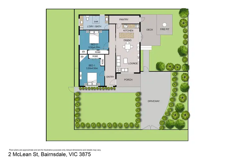 Floorplan of Homely house listing, 2 McLean Street, Bairnsdale VIC 3875