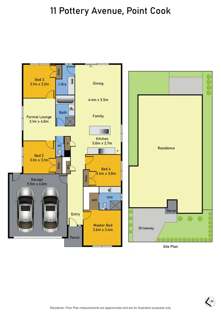 Floorplan of Homely house listing, 11 Pottery Avenue, Point Cook VIC 3030