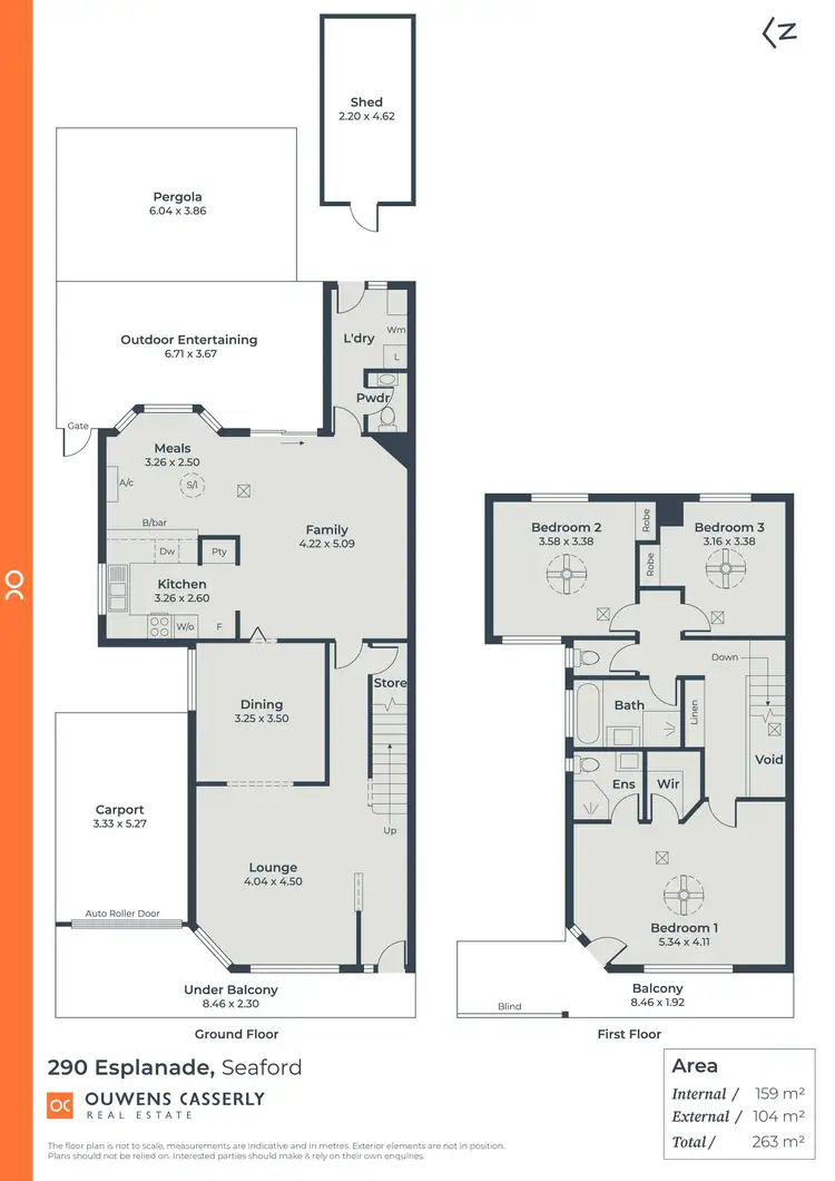 Floorplan of Homely house listing, 290 Esplanade, Seaford SA 5169