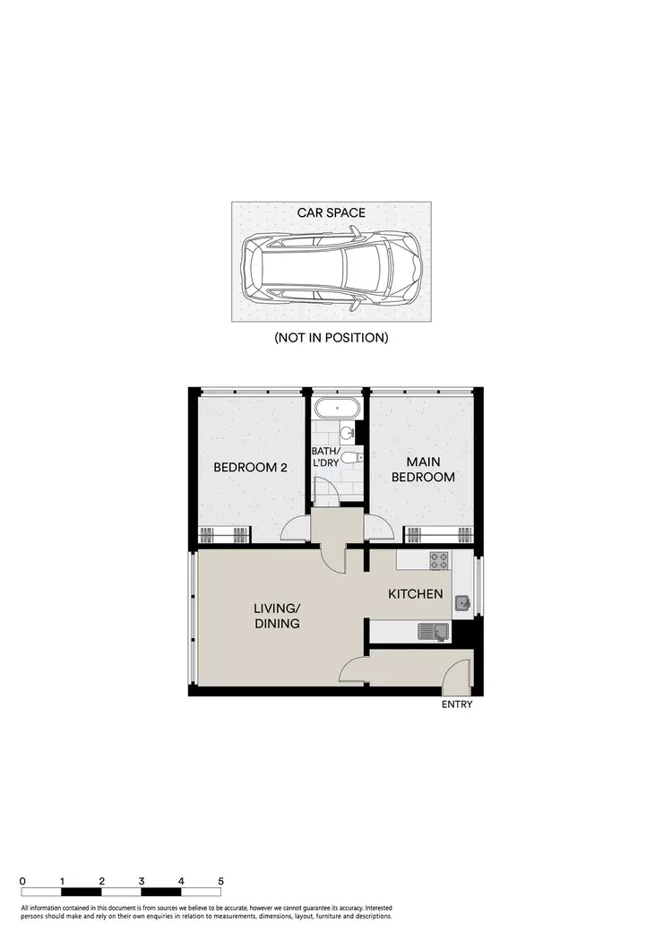 Floorplan of Homely apartment listing, 4/23 Foam Street, Elwood VIC 3184