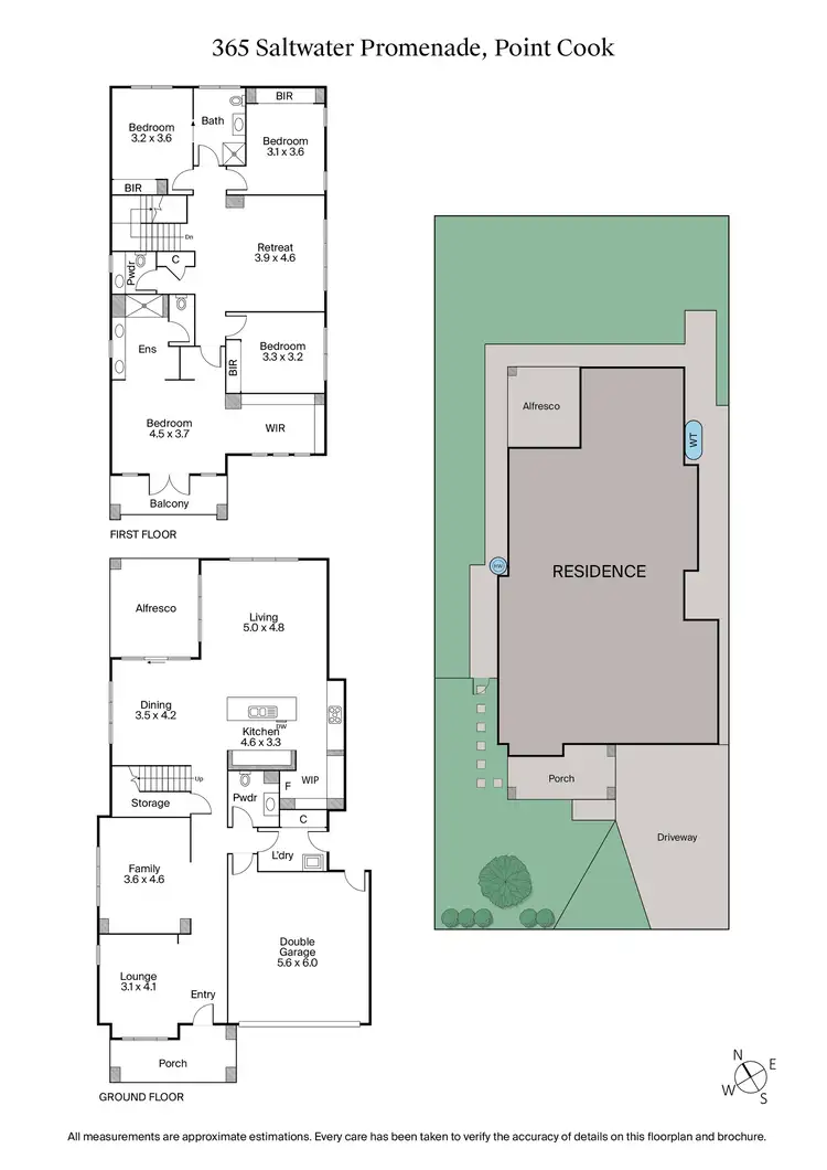Floorplan of Homely house listing, 365 Saltwater Promenade, Point Cook VIC 3030