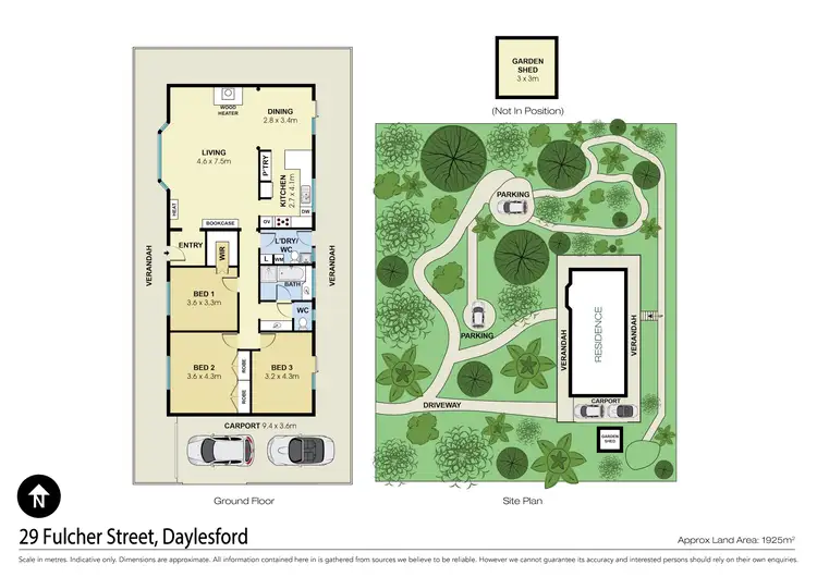 Floorplan of Homely house listing, 29 Fulcher Street, Daylesford VIC 3460