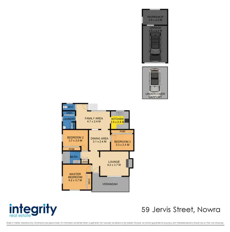 Floorplan of Homely house listing, 59 Jervis Street, Nowra NSW 2541