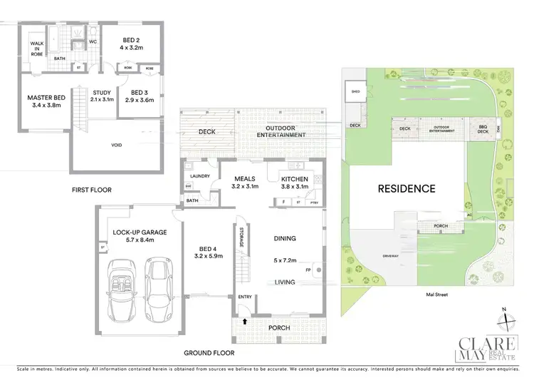 Floorplan of Homely house listing, 6 Mal Street, Camira QLD 4300