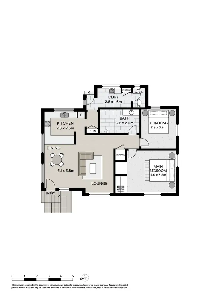 Floorplan of Homely house listing, 1/44 Surrey Street, Devonport TAS 7310