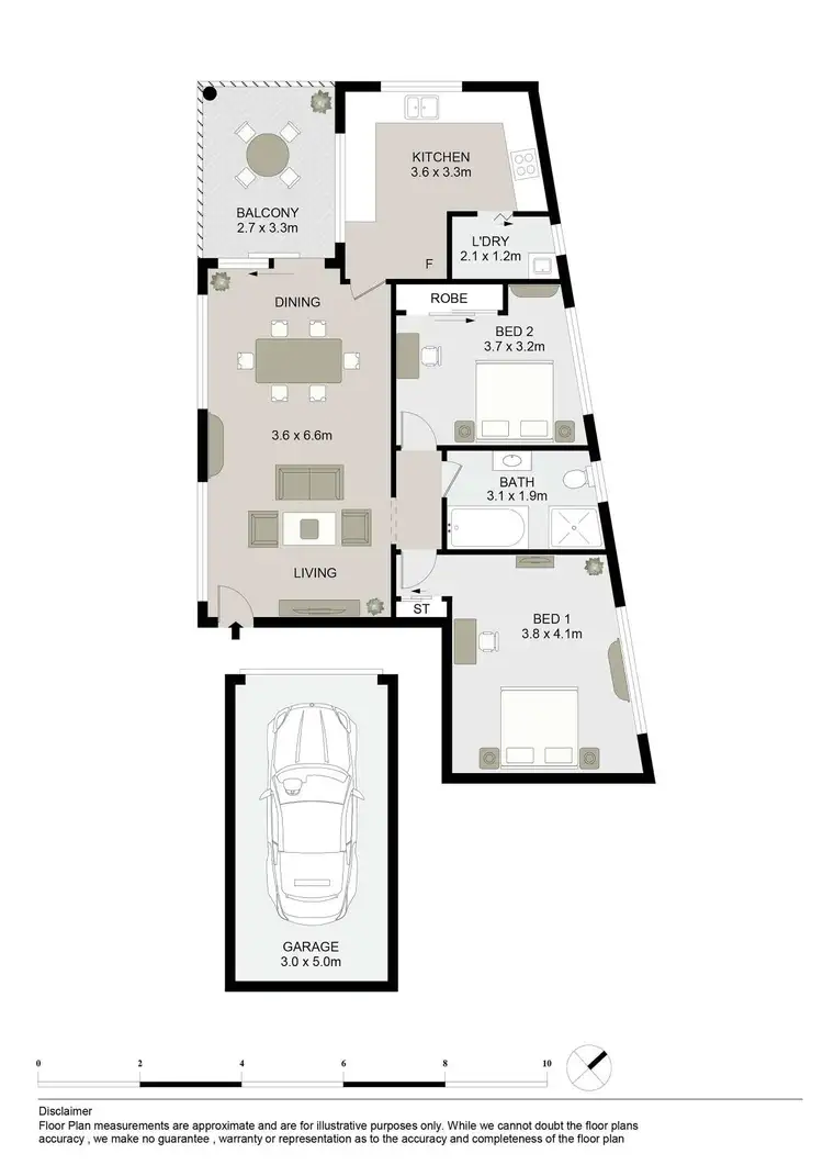 Floorplan of Homely apartment listing, 3/32 Galloway Street, North Parramatta NSW 2151