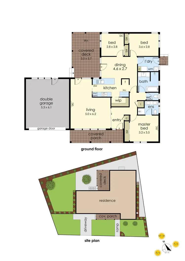 Floorplan of Homely house listing, 1 Chaucer Avenue, Frankston VIC 3199