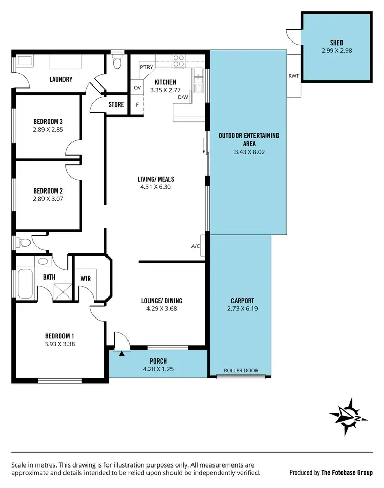 Floorplan of Homely house listing, 21 Aubrey Drive, Willunga SA 5172