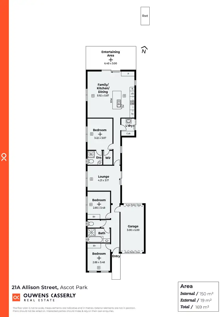 Floorplan of Homely house listing, 21a Allison Street, Ascot Park SA 5043