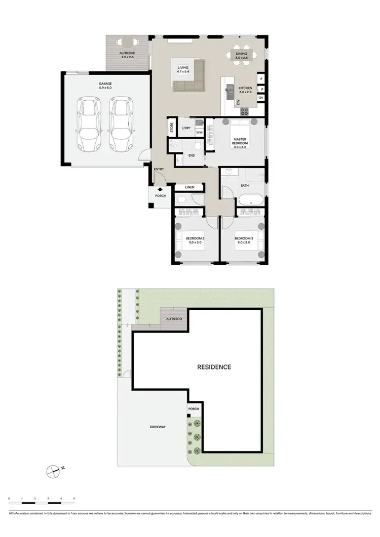 Floorplan of Homely house listing, 5/20 Fortune Drive, Youngtown TAS 7249