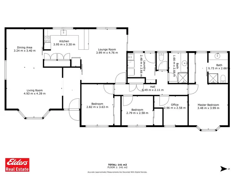 Floorplan of Homely house listing, 38 Edwards Terrace, Cleve SA 5640