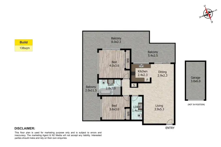 Floorplan of Homely unit listing, 25/27-33 Addlestone Road, Merrylands NSW 2160