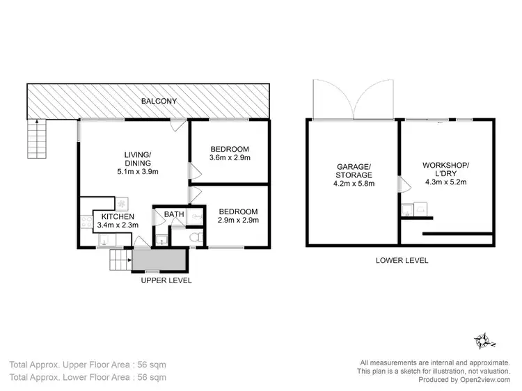 Floorplan of Homely house listing, 2 Kruvale Road, Port Arthur TAS 7182