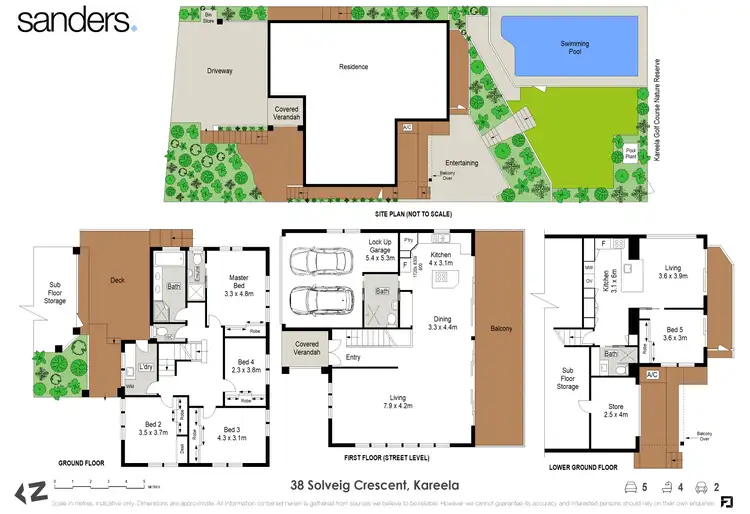 Floorplan of Homely house listing, 38 Solveig Crescent, Kareela NSW 2232