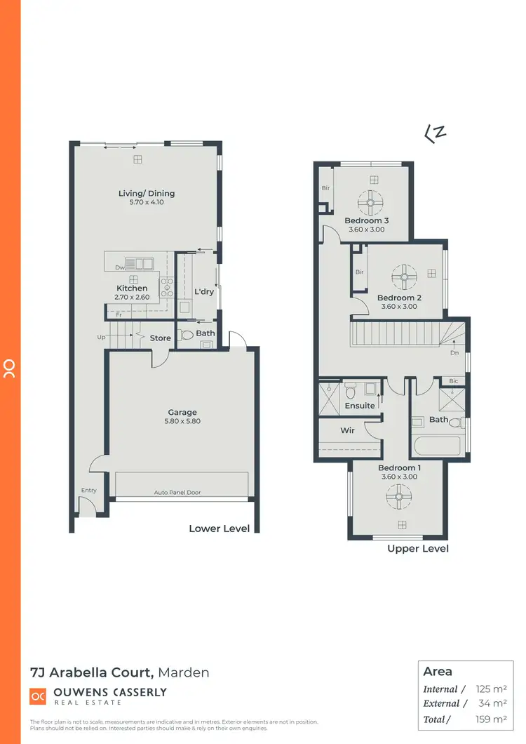 Floorplan of Homely townhouse listing, 7J Arabella Court, Marden SA 5070