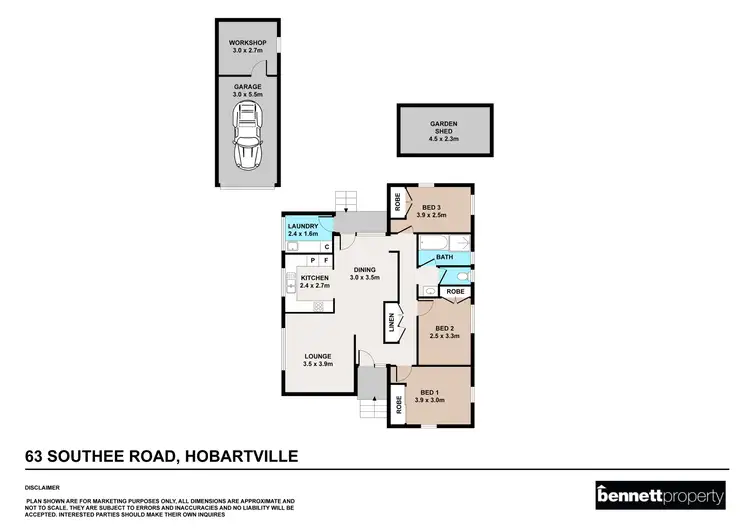 Floorplan of Homely house listing, 63 Southee Road, Hobartville NSW 2753