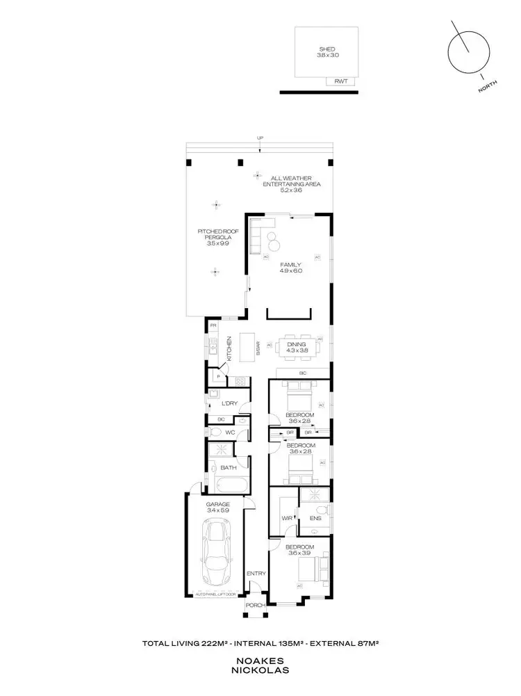 Floorplan of Homely house listing, 30 Laurence Street, Dover Gardens SA 5048