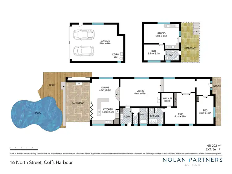 Floorplan of Homely house listing, 16 North Street, Coffs Harbour NSW 2450