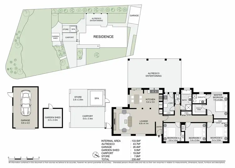Floorplan of Homely house listing, 3 Bambara Close, Kennington VIC 3550