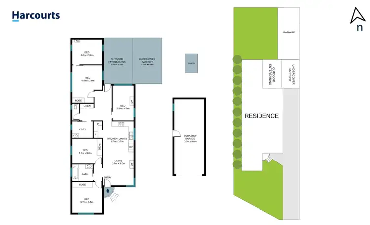 Floorplan of Homely house listing, 37 Fern Valley Road, Cardiff NSW 2285