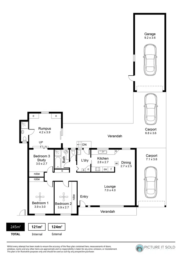 Floorplan of Homely house listing, 16 Rex Avenue, Gilles Plains SA 5086