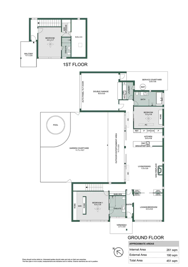 Floorplan of Homely house listing, 74 Greenglade Drive, Paradise SA 5075