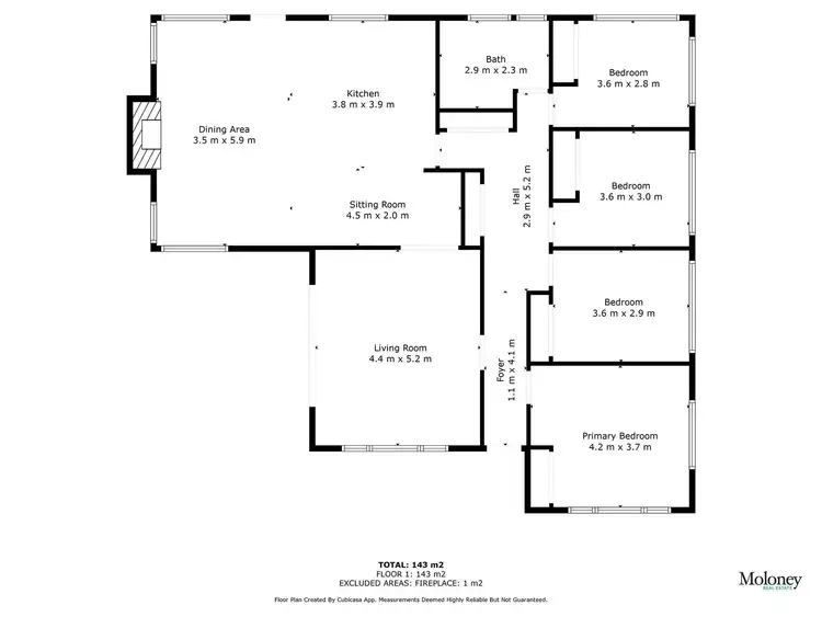 Floorplan of Homely house listing, 4 Pell Street, Howlong NSW 2643
