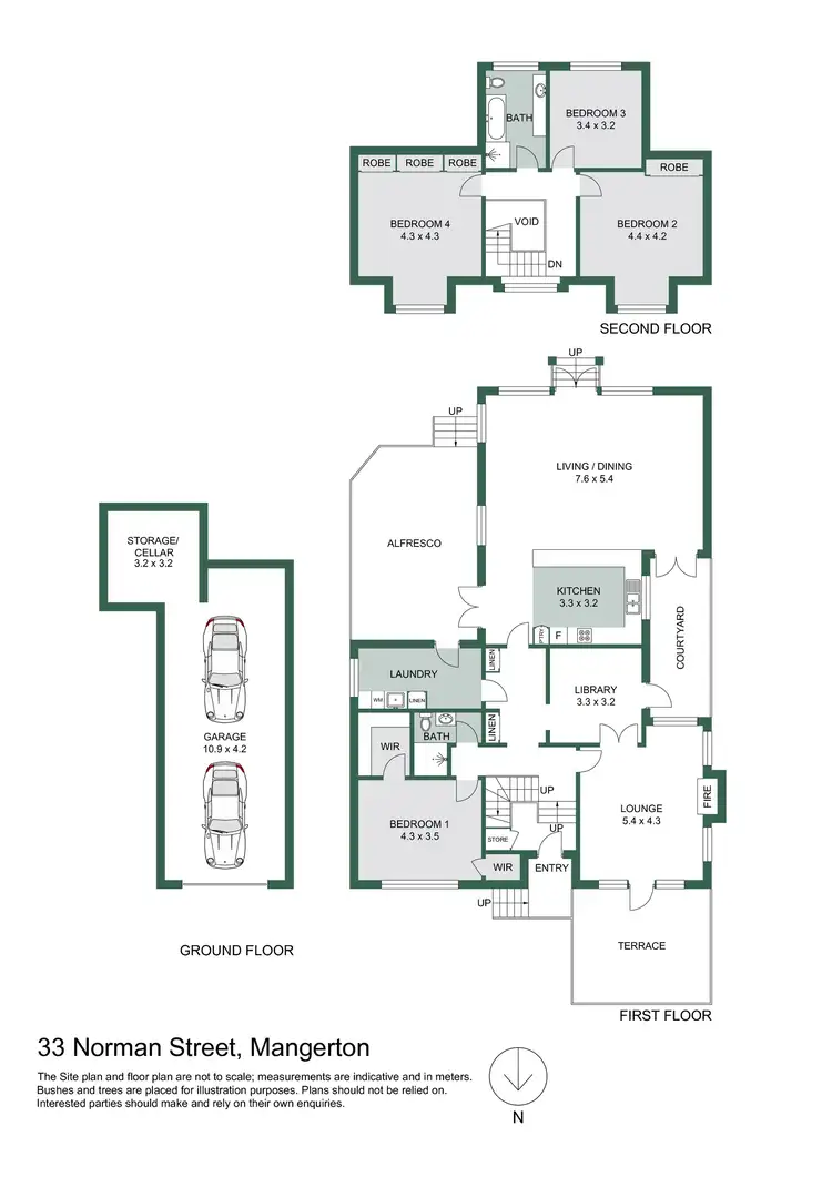 Floorplan of Homely house listing, 33 Norman Street, Mangerton NSW 2500