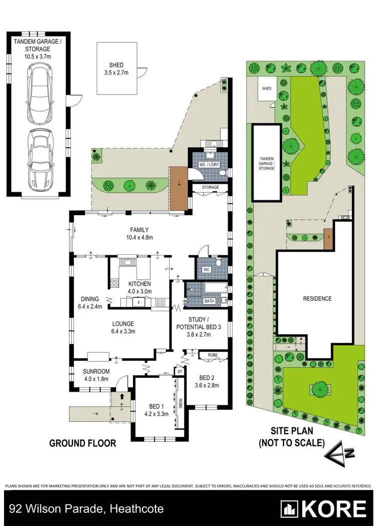 Floorplan of Homely house listing, 92 Wilson Parade, Heathcote NSW 2233
