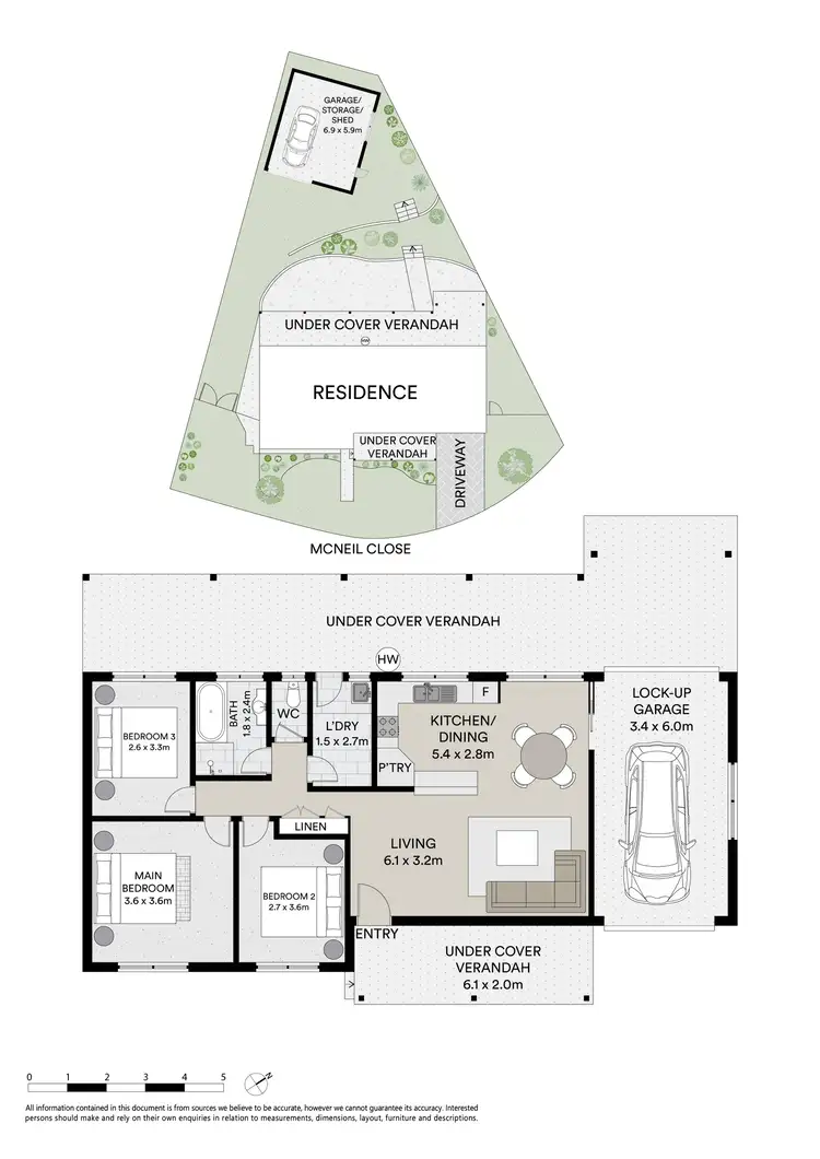 Floorplan of Homely house listing, 9 McNeill Close, Macksville NSW 2447