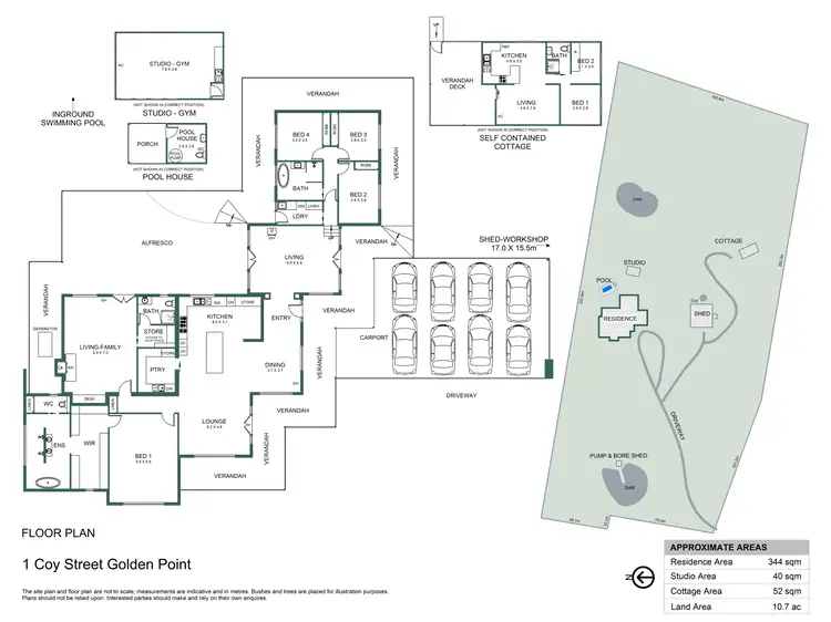 Floorplan of Homely house listing, 1 Coy Street, Golden Point VIC 3451