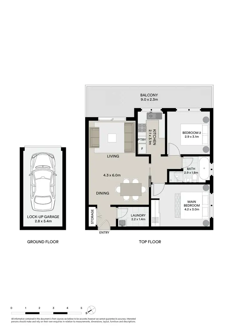 Floorplan of Homely unit listing, 8/36 Queens Road, Brighton-Le-Sands NSW 2216