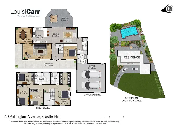 Floorplan of Homely house listing, 40 Arlington Avenue, Castle Hill NSW 2154