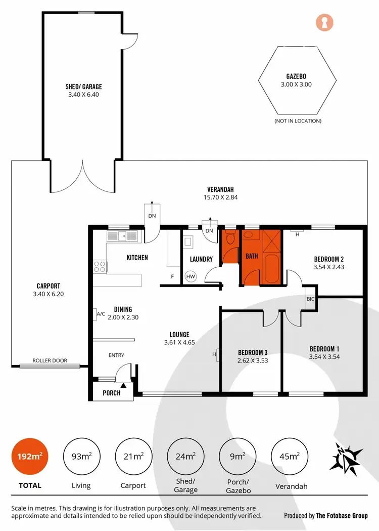Floorplan of Homely house listing, 15 Shearer Crescent, Salisbury North SA 5108