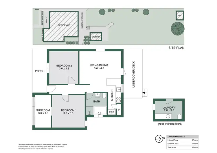 Floorplan of Homely house listing, 21 Sixth Street, Boolaroo NSW 2284