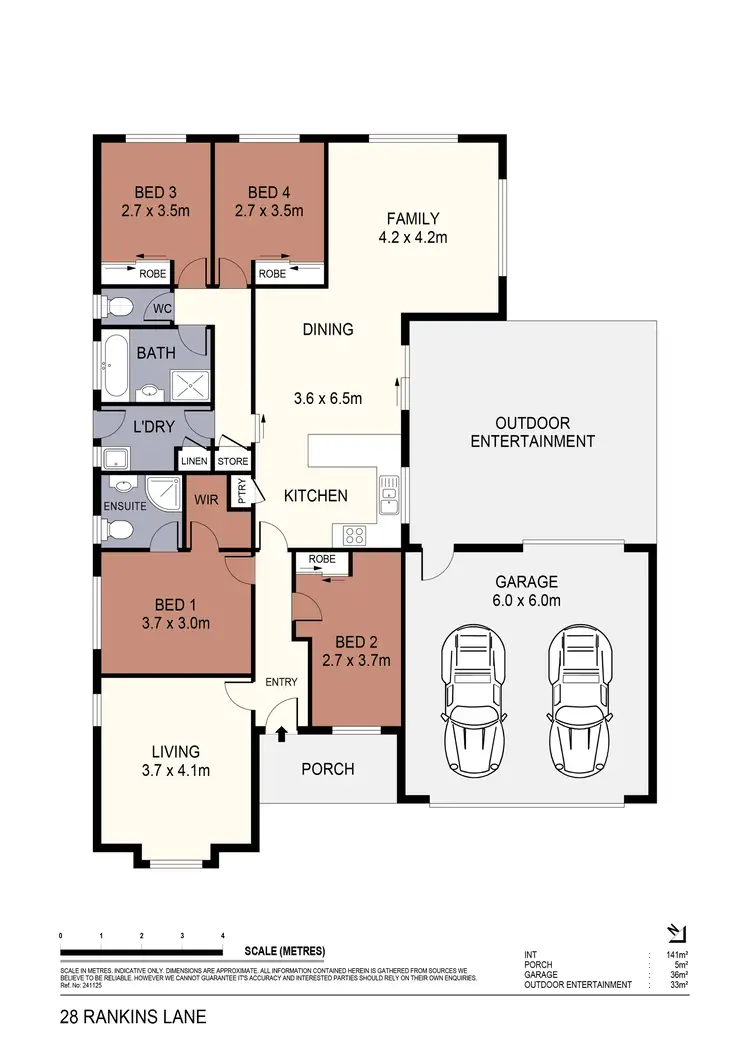 Floorplan of Homely house listing, 28 Rankins Lane, Eaglehawk VIC 3556