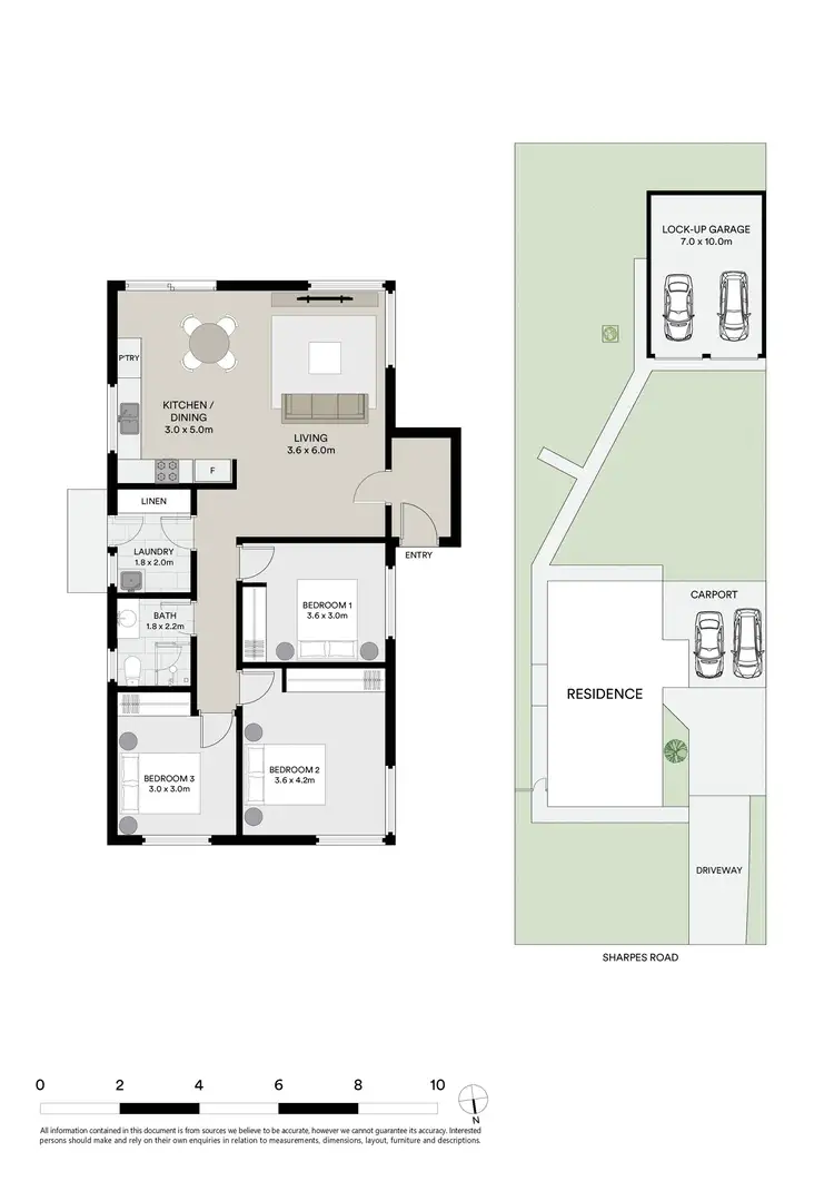 Floorplan of Homely house listing, 6 Sharpes Road, Miners Rest VIC 3352