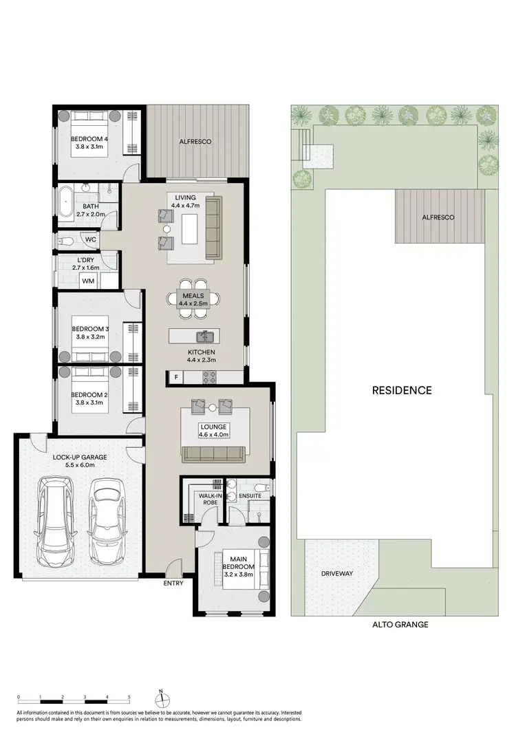 Floorplan of Homely house listing, 20 Alto Grange, Winter Valley VIC 3358