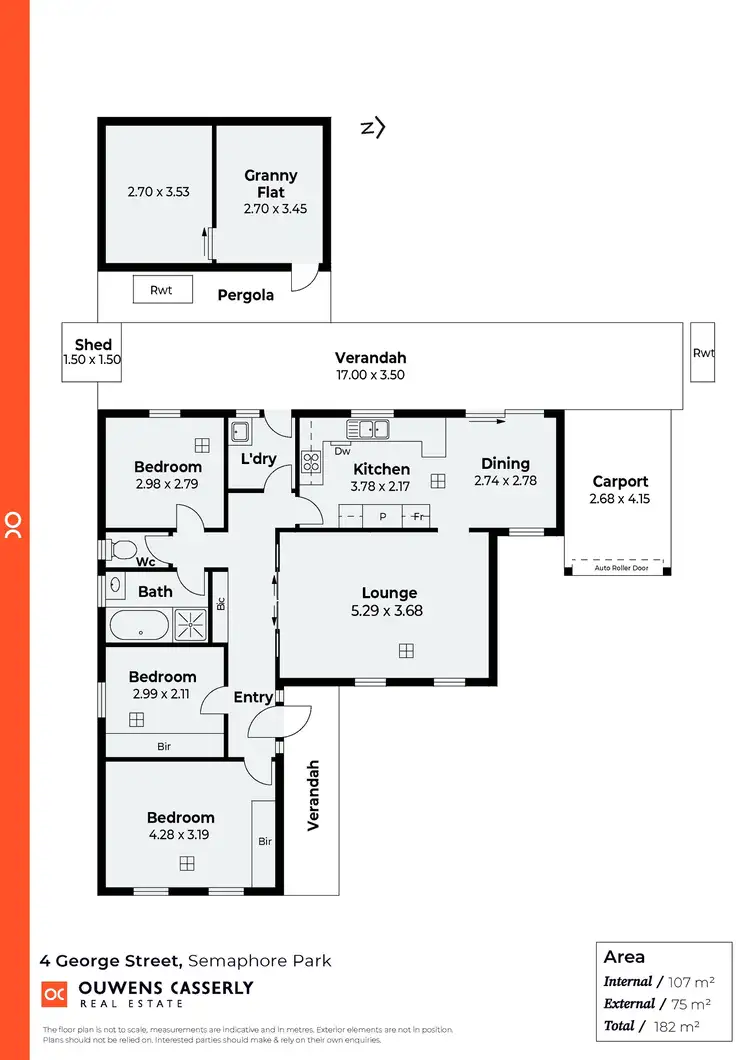 Floorplan of Homely house listing, 4 George Street, Semaphore Park SA 5019