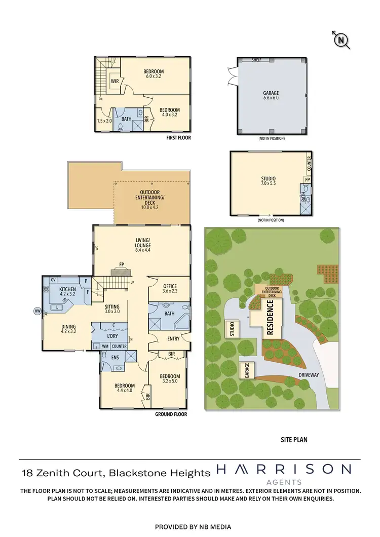 Floorplan of Homely house listing, 18 Zenith Court, Blackstone Heights TAS 7250