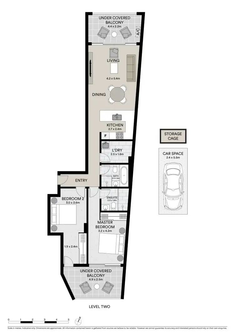 Floorplan of Homely apartment listing, 204/628 Canterbury Road, Belmore NSW 2192