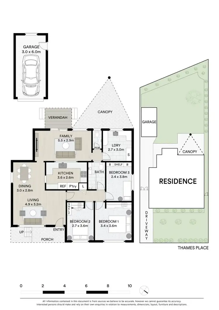 Floorplan of Homely house listing, 10 Thames Place, Seven Hills NSW 2147