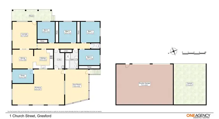 Floorplan of Homely house listing, 1 Church Street, Gresford NSW 2311