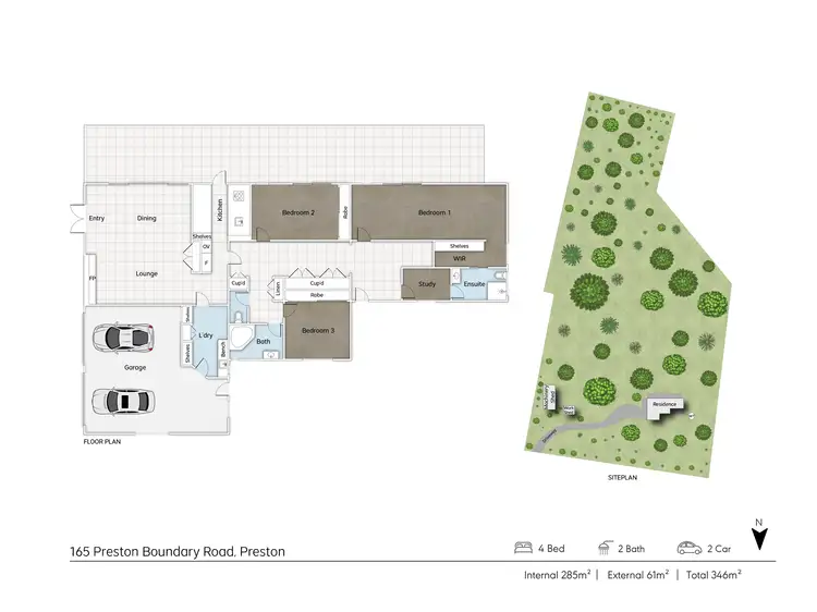 Floorplan of Homely house listing, 165 Preston Boundary Road, Preston QLD 4352