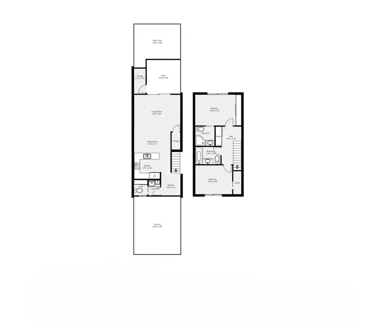 Floorplan of Homely unit listing, 3/50-54 Birch Street, Manunda QLD 4870